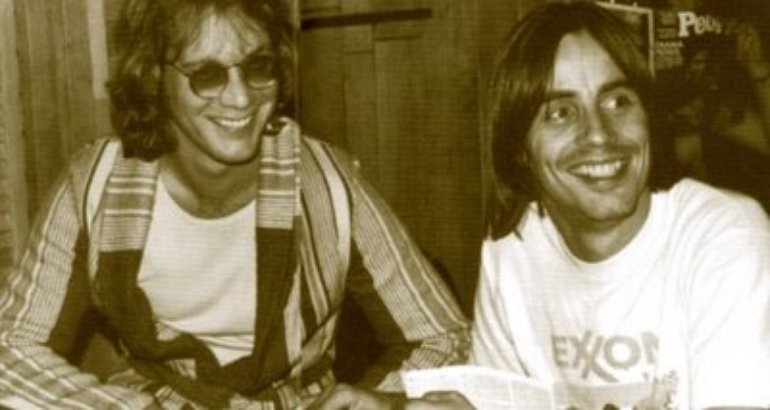 Jackson Browne and Warren Zevon