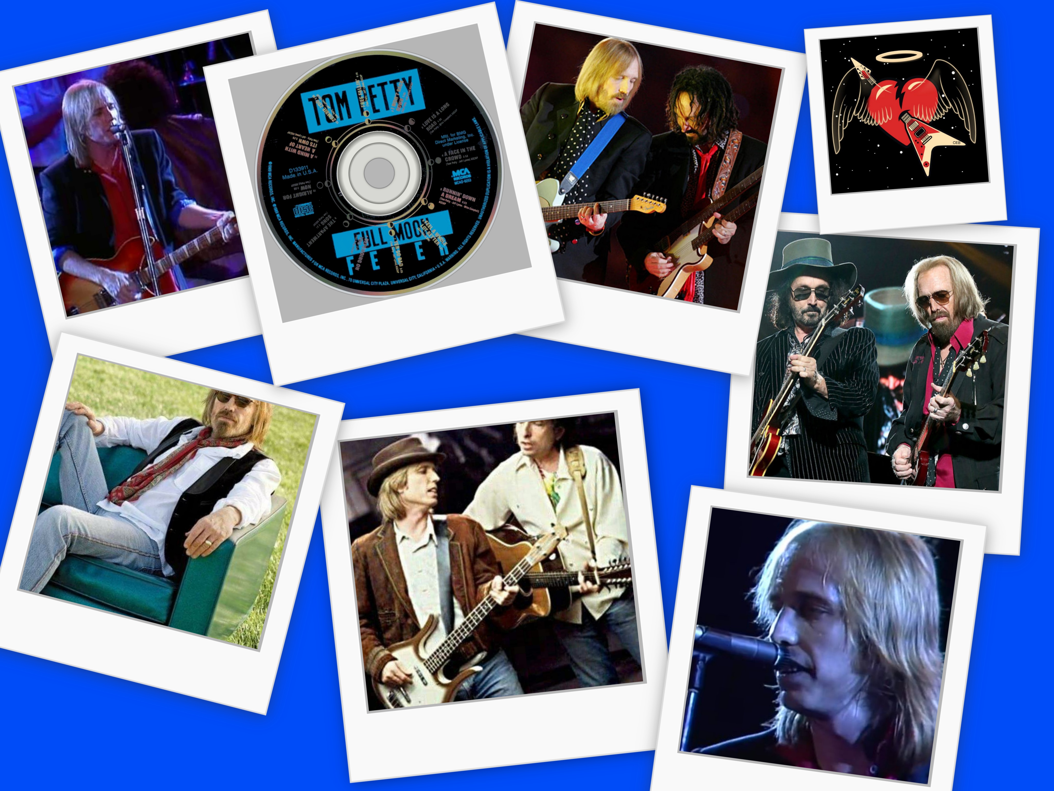 Tom Petty Collage