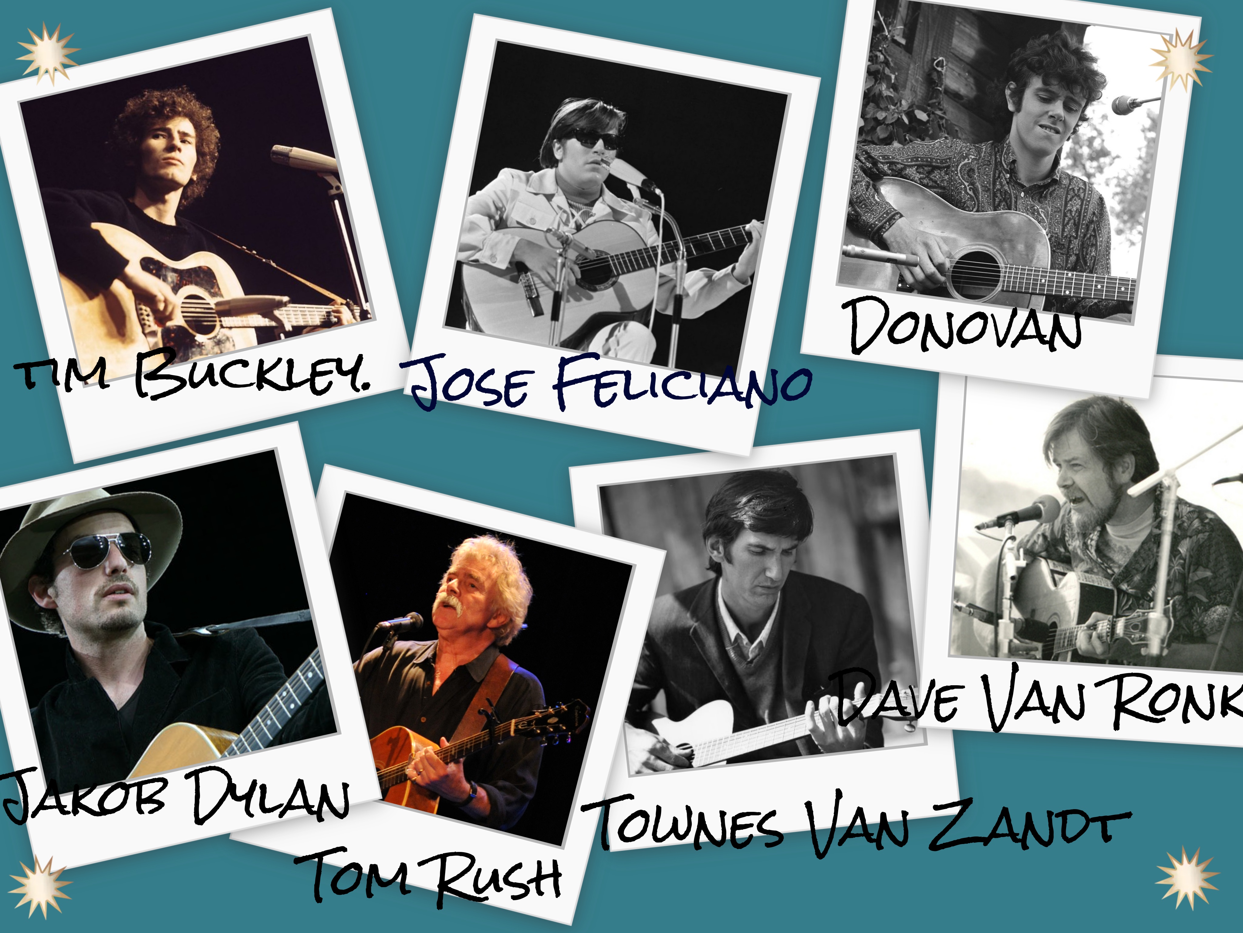 Folk Music Collage