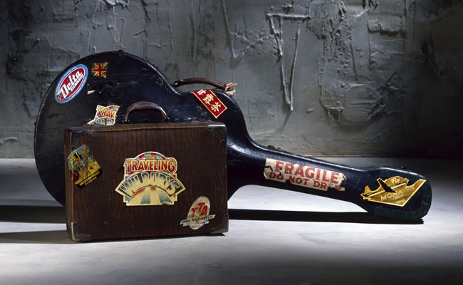 Traveling Wilbury's Guitar