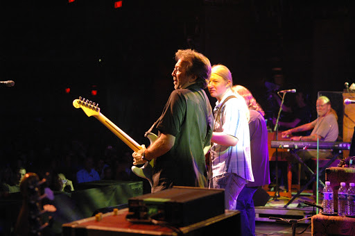 Allman Bros with Eric Clapton